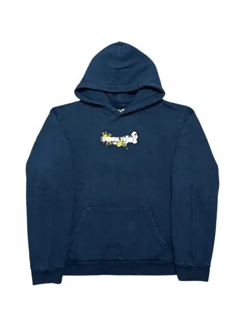 Denim Tears embroidered floral logo hoodie