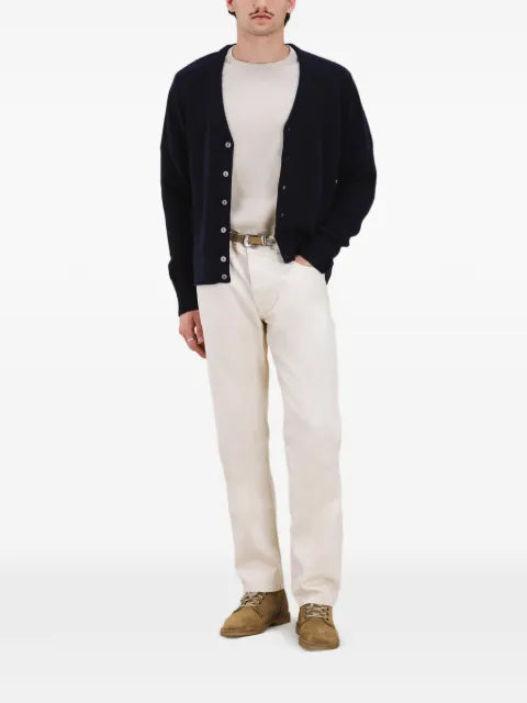 Fortela V-neck button cardigan