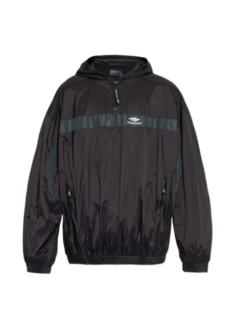 Balenciaga logo-print lightweight jacket
