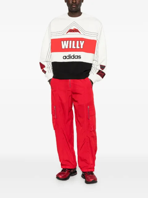 adidas x Willy Chavarria crew-neck sweater