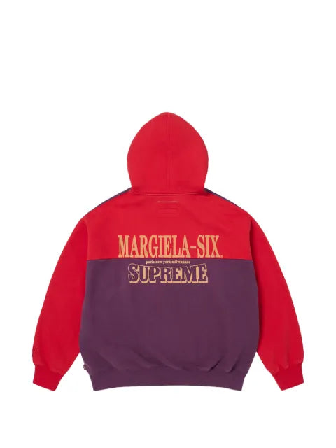 Supreme x MM6 Maison Margiela eagle-motif hoodie