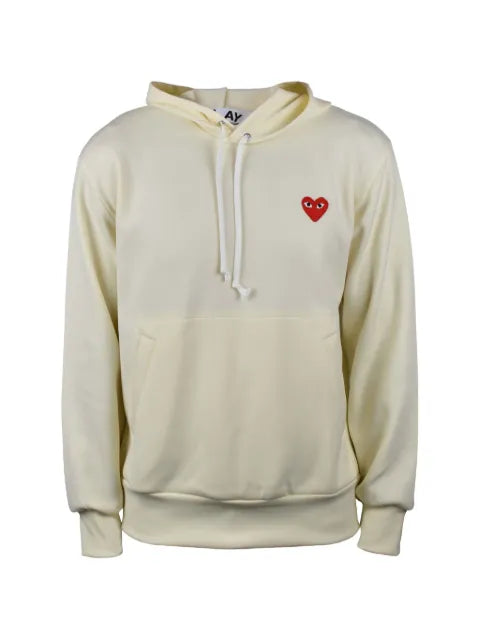 Comme des Garçons Homme logo-patch hoodie