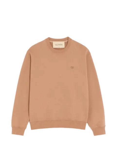 Valentino Garavani cotton sweatshirt with VLogo embroidery