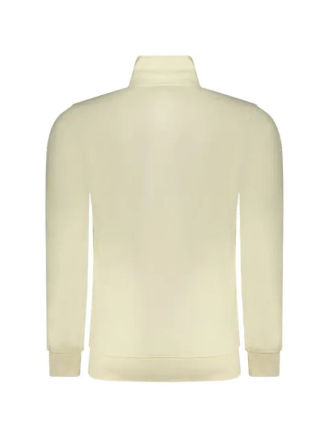 RIFLE zip-up logo-print sweater
