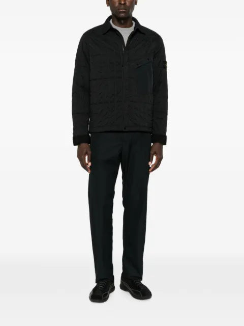 Stone Island 4100014  ultralight nylon quilted-tc coat jacket
