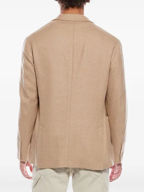 Brunello Cucinelli single-breasted notch-lapel blazer