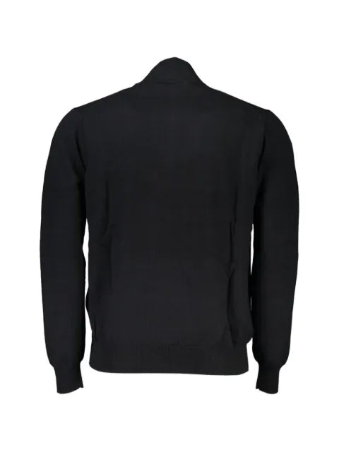 Harmont & Blaine embroidered-logo half-zip sweater
