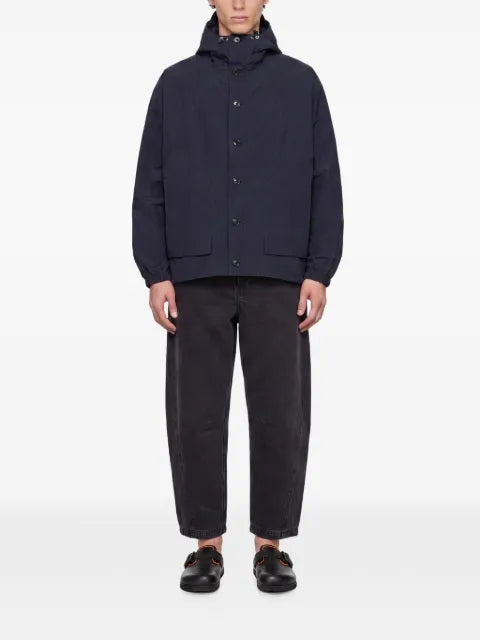 YMC button-up hooded jacket