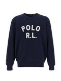 Polo Ralph Lauren logo-patch crew-neck sweater
