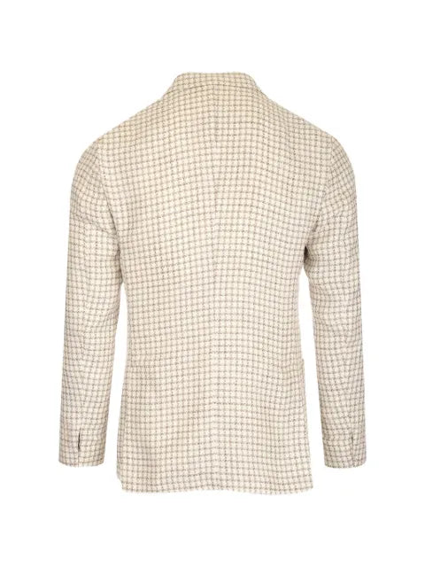 Al Duca D’Aosta 1902 houndstooth-pattern blazer