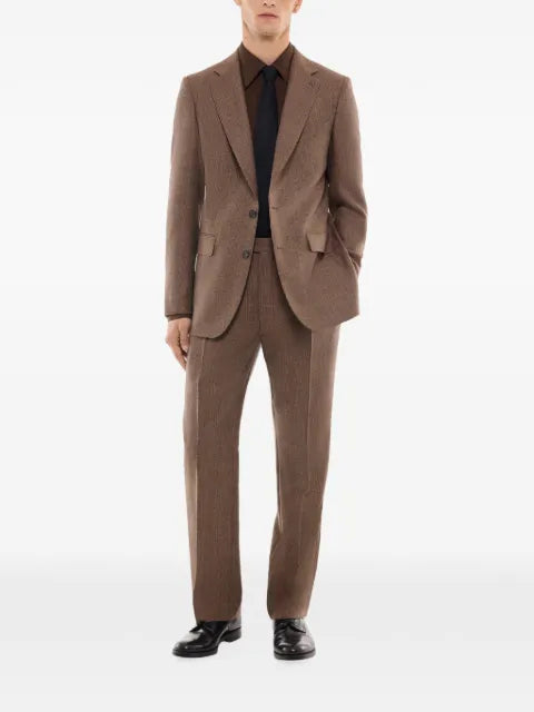 FURSAC houndstooth-pattern blazer