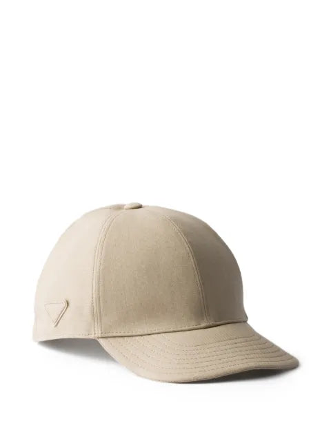 Prada linen baseball cap