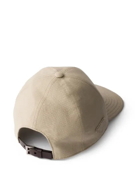 Prada linen baseball cap
