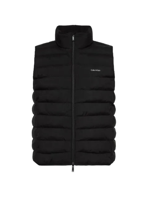 Calvin Klein quilted high-neck gilet