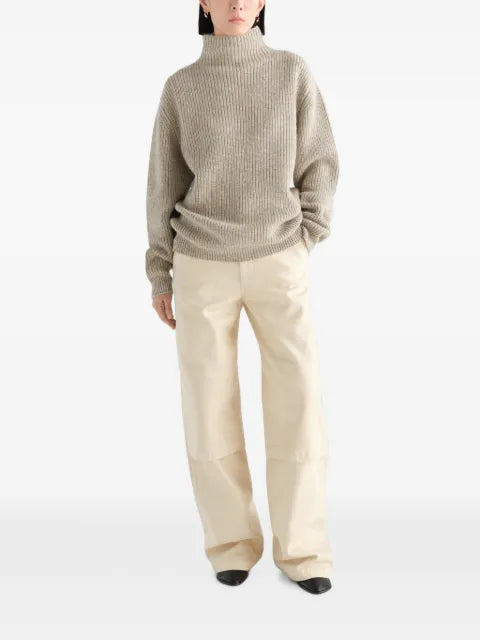 LEMAIRE high-neck sweater in yak alpaca