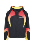 Casablanca gradient-print hooded jacket