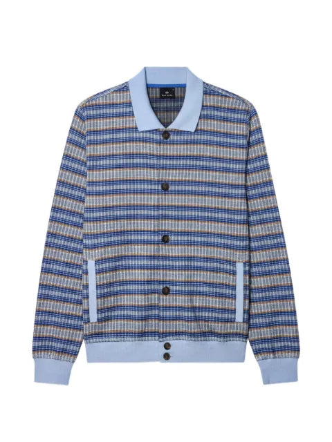 PS Paul Smith striped button-up cardigan