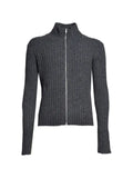 Jil Sander ribbed-knit zip-up sweater