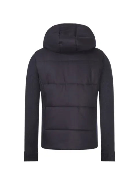 Gran Sasso quilted hooded jacket