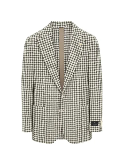 Tombolini houndstooth-pattern blazer