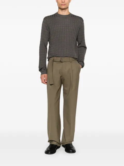 Emporio Armani textured-knit sweater
