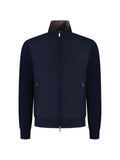 Paul & Shark zip-up panelled jacket