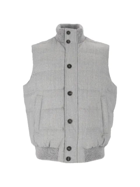 Peserico quilted wool vest