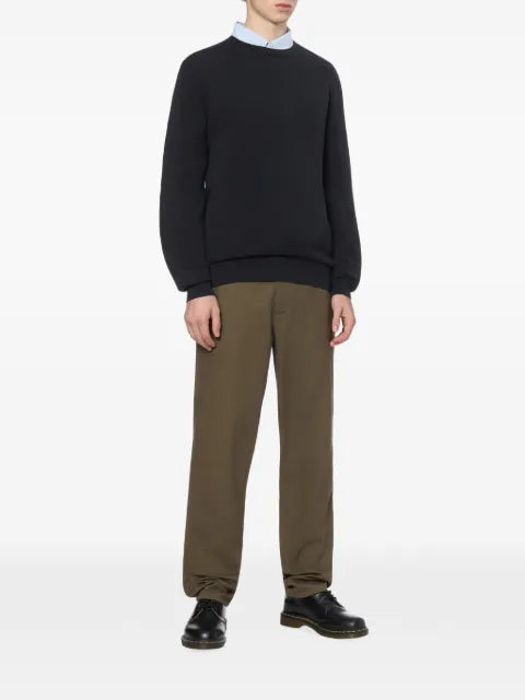 Fred Perry embroidered-logo crew-neck sweater