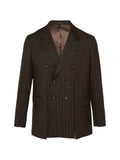 Simone Rocha double-breasted pinstripe jacket