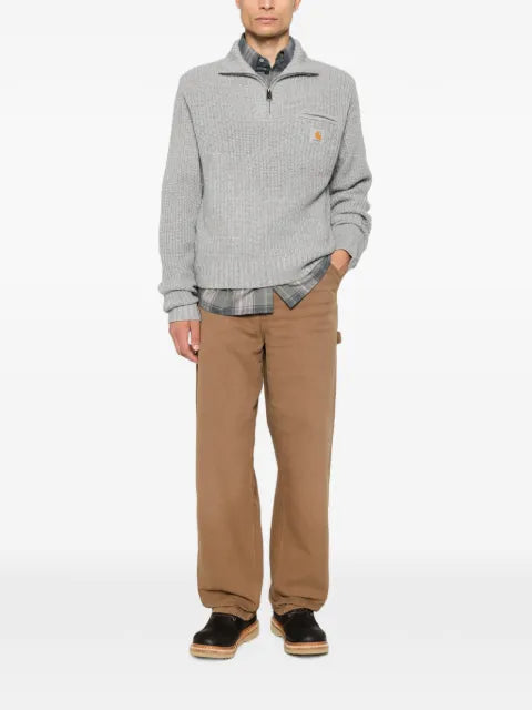Carhartt WIP Detroit half zip sweater