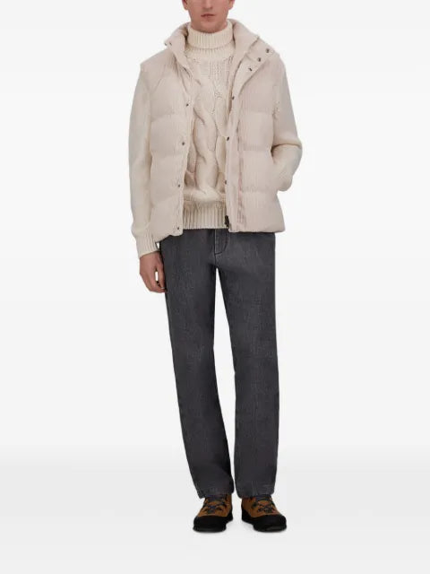 Herno quilted corduroy gilet