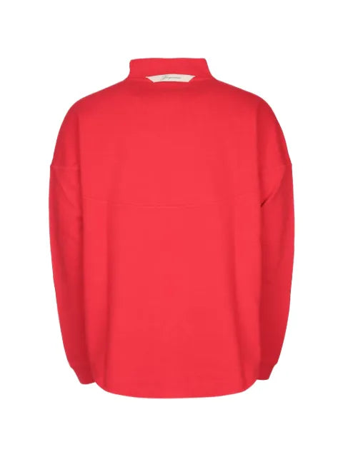 Jacquemus The Rond Carré zipped rollneck sweatshirt