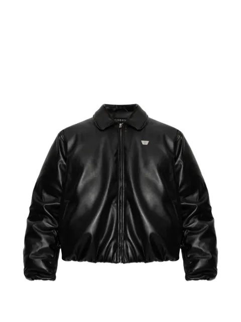 MISBHV logo-plaque insulated jacket