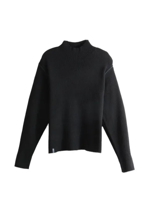 PUMA ribbed cut-out sweater