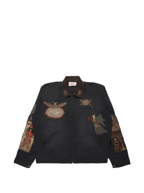 Samuel Zelig Folk corduroy-collar jacket