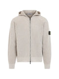 Stone Island ribbed-knit hoodie