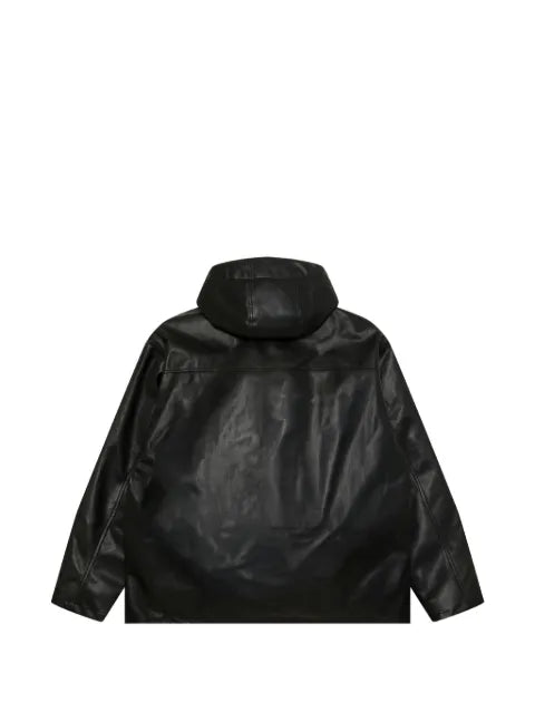 AAPE BY *A BATHING APE® Moonface logo-patch reversible jacket