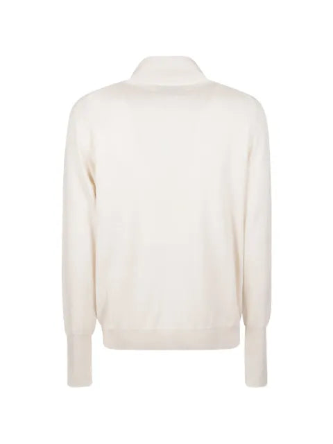 Ballantyne zip-up cashmere cardigan