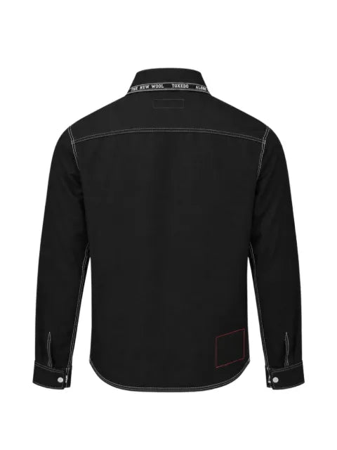 Junya Watanabe contrast-stitch wool jacket