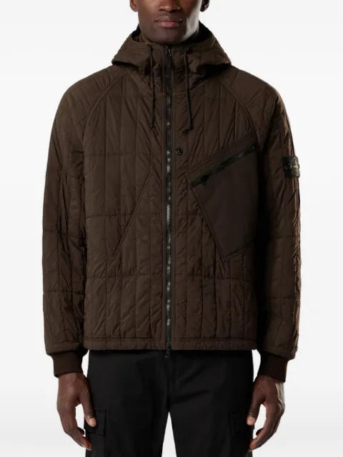 Stone Island 4100015 ultralight nylon quilted-tc jacket