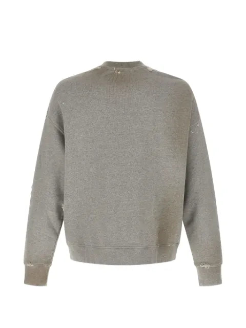 Song For The Mute Playground distressed sweater