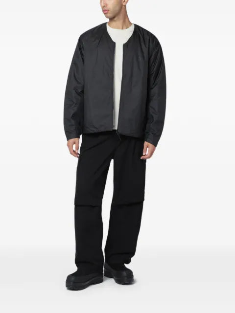 PURPLE MOUNTAIN OBSERVATOR logo-embroidered zip-up jacket