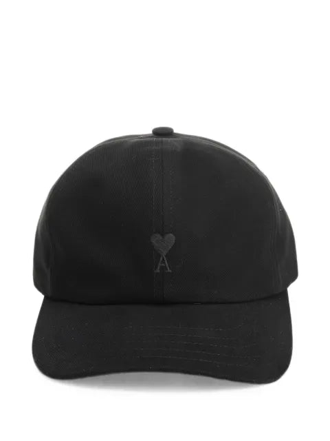 AMI Paris Ami de Coeur-embroidered baseball cap