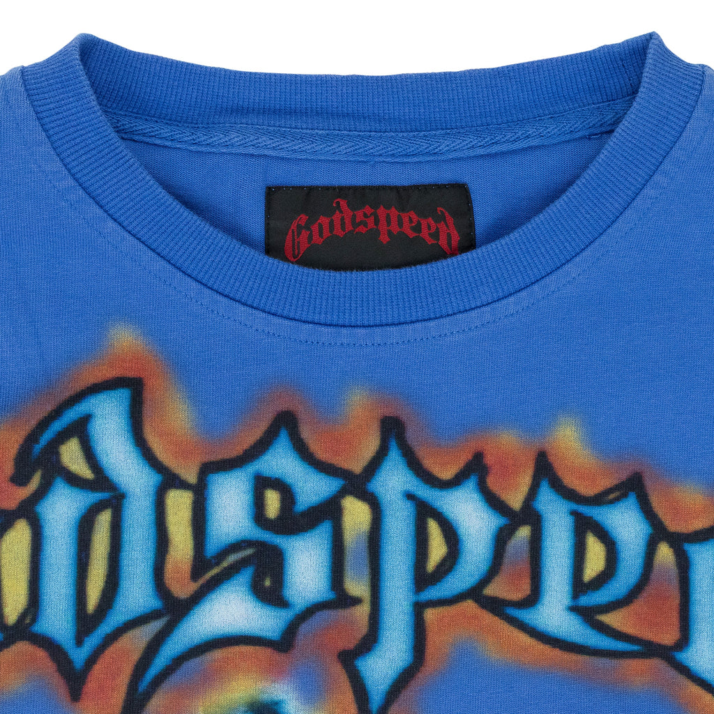 Blue Off The Leash L/S T Shirt
