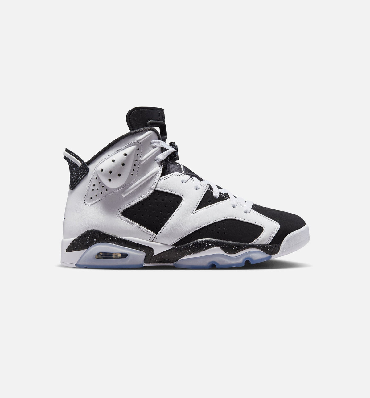 Air Jordan 6 Retro Black and White Men's Sneakers