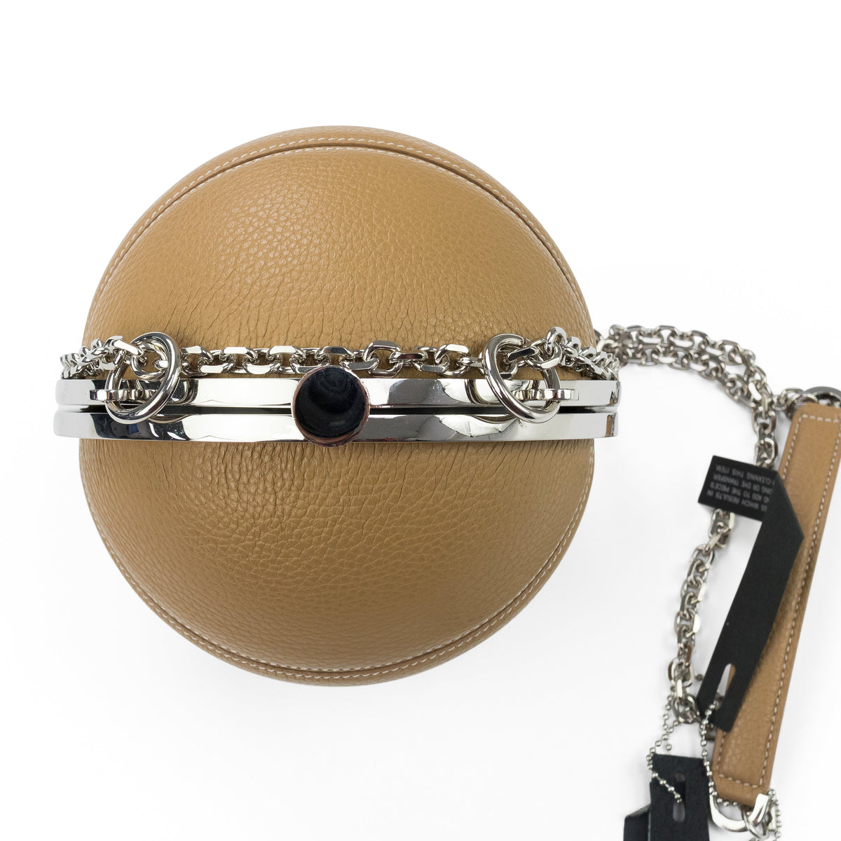 Beige Basketball Bag