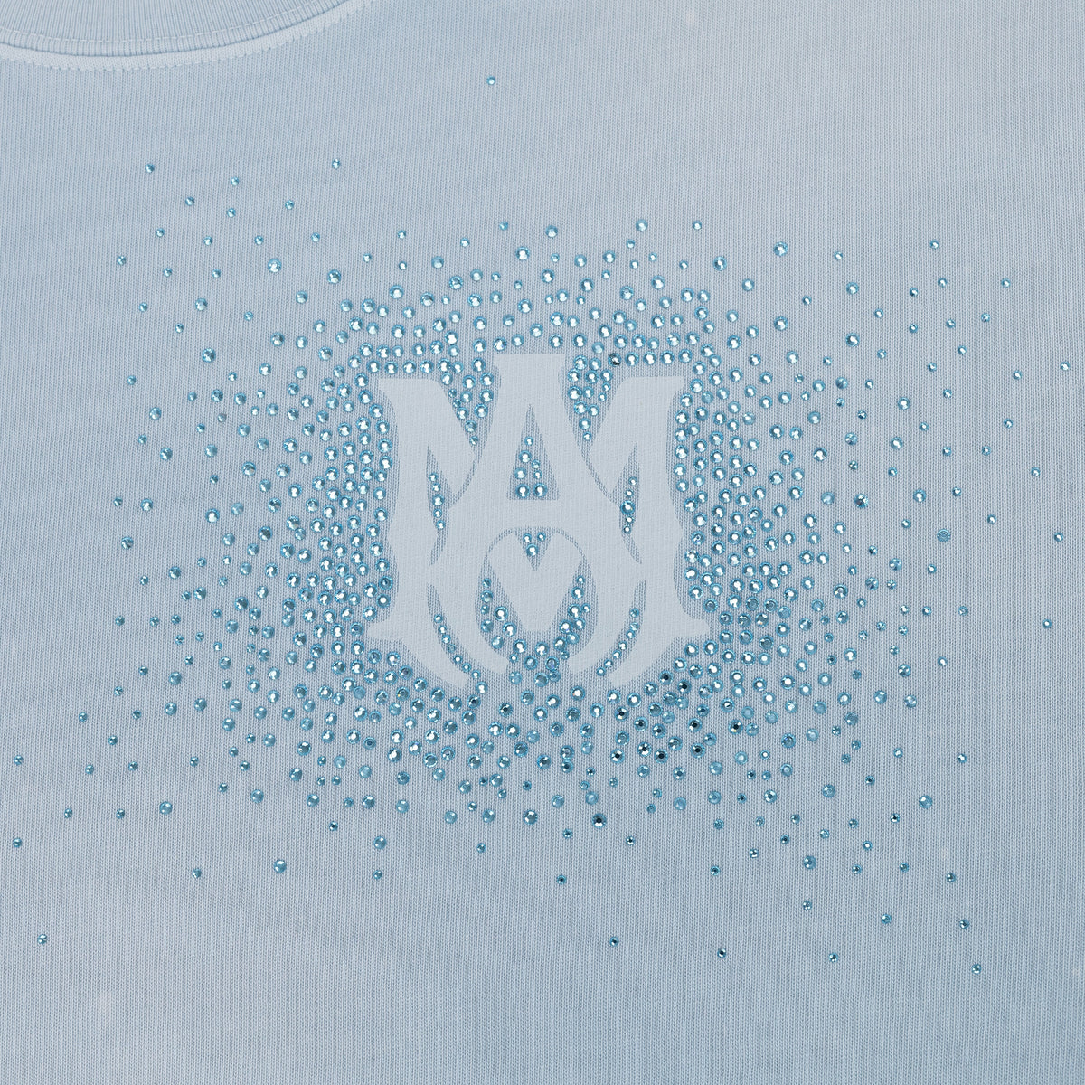 Ashley Blue Crystal Burst MA Tee