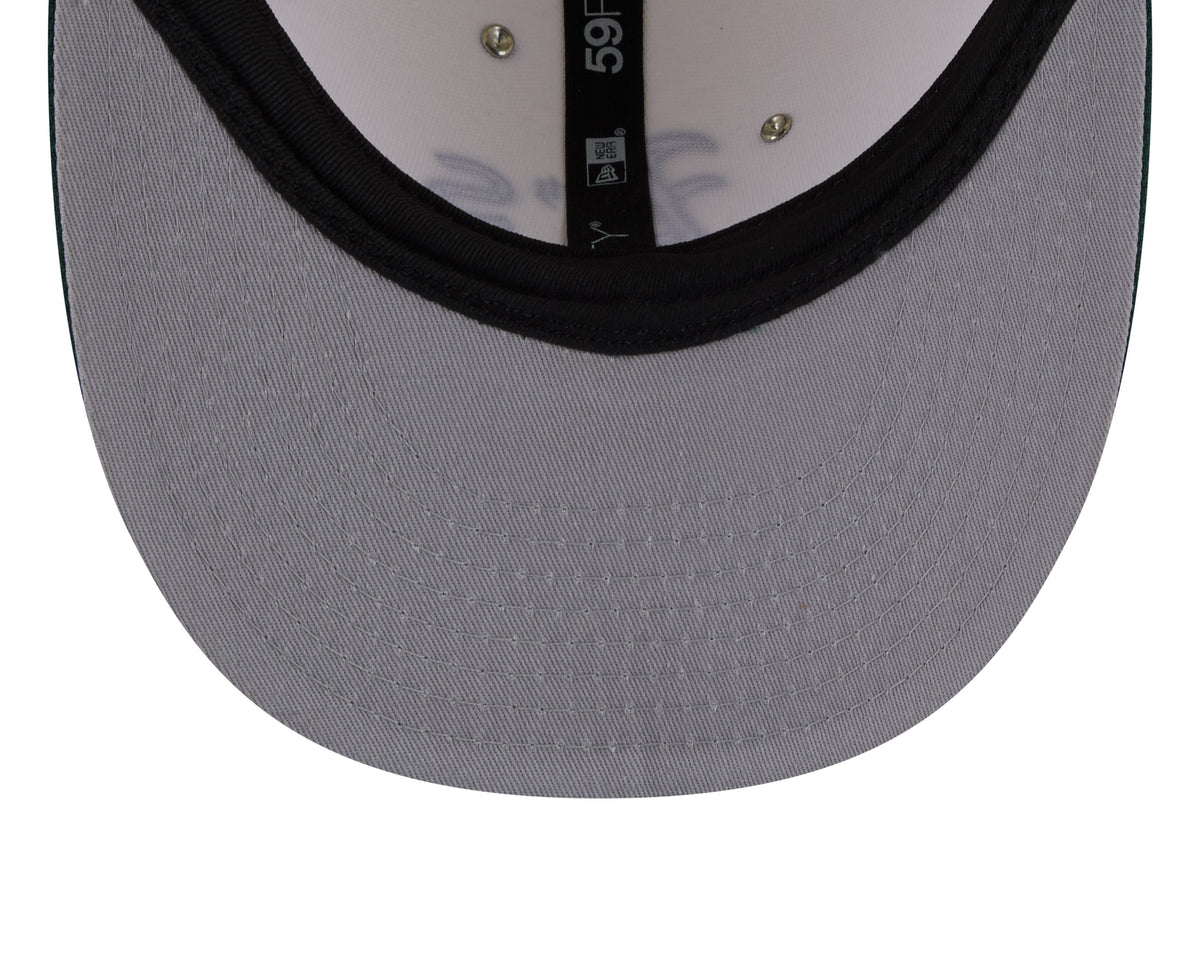 New Era 5950 Pinch Crown Oakland Athletics Injection Fitted Hat