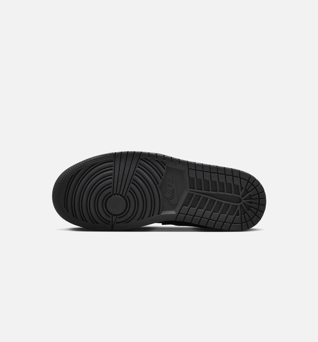 Air Jordan 1 Low Patent Elephant Women's Lifestyle Shoe – Black/White/Metallic Silver