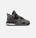 Air Jordan 4 Retro Cave Stone and Black | Infant/Toddler Lifestyle Shoe | Cave Stone/Black/Moon Fossil